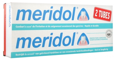 image Méridol dentifrice protection gencives Duo 2x75m
