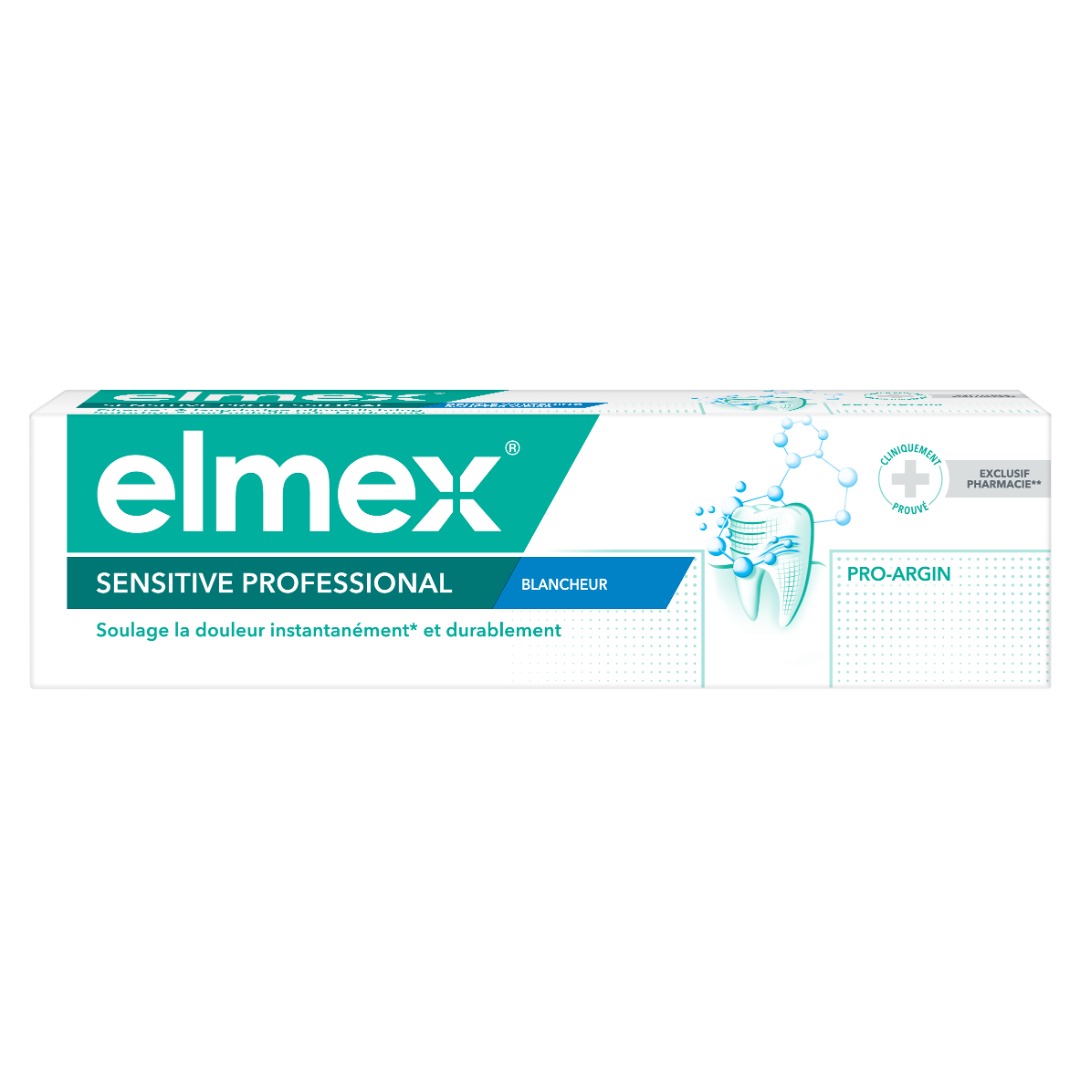 image ELMEX Dentifrice Sensitive Professional Dents Sensibles blancheur 75ml