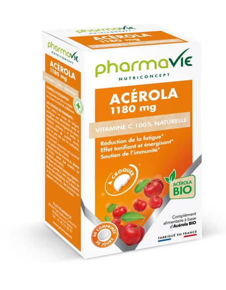image Pharmavie Acérola 60 comprimés