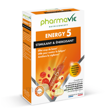 image Pharmavie Energy 5 20 ampoules