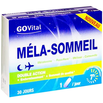 image GOVITAL Méla-Sommeil – 30 Gélules